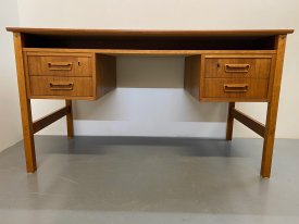 Danish Teak Floating Top Desk