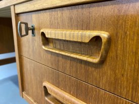 Danish Teak Floating Top Desk