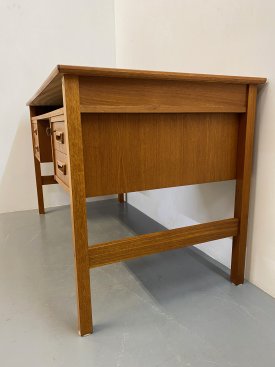 Danish Teak Floating Top Desk