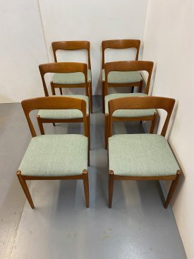 Arne Vodder Teak Dining Chairs