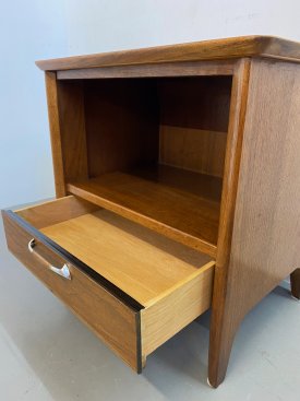 Drexel Walnut Bedside Cabinets