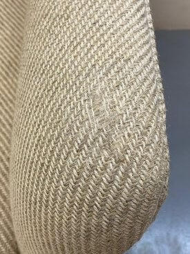 Danish Cream Wool Armchair