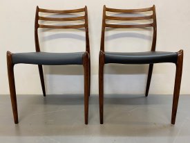 Niels Møller Rosewood 78 Chairs