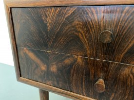 Rosewood 2 Drawer Chest