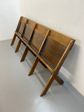1950’s Oak Folding Bench