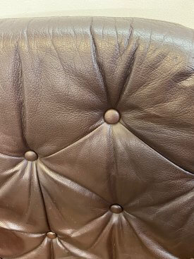 Danish Leather Swivel Chairs